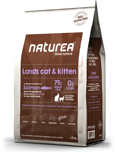 Imagem de NATUREA Grain Free | Lands Cat & Kitten