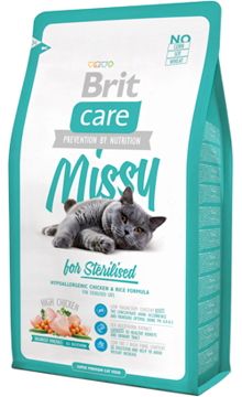 Brit Care Cat Missy Sterilised | High Chicken