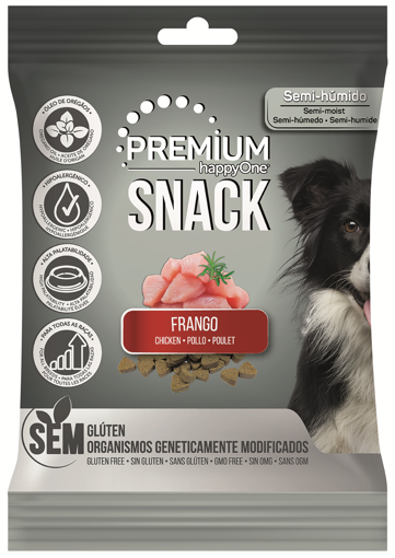 happyOne Premium Snack Cão Frango 100g