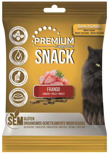happyOne Premium Snack Gato Frango 50g