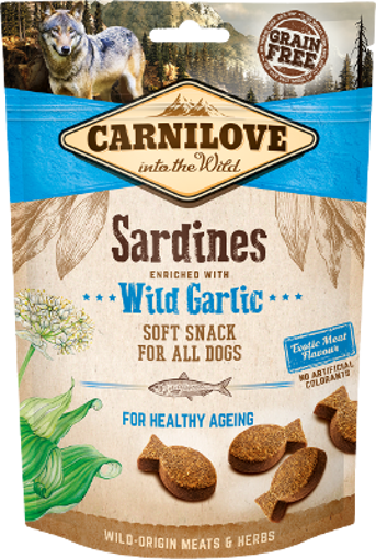 Imagem de CARNILOVE Dog | Soft Snack Sardines & Wild Garlic 200 g