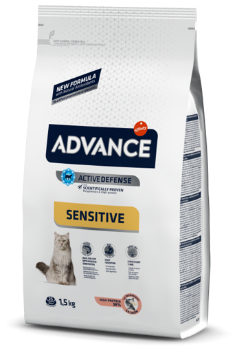 Imagem de ADVANCE Cat | Adult Sensitive Salmon & Rice