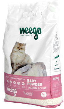 Imagem de WEEGO | Baby Powder Areia para Gato