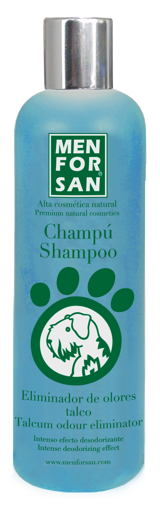 Imagem de MENFORSAN | Shampoo Natural Eliminador de Odores com Talco 300 ml