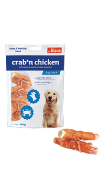 Imagem de LES FILOUS | Snack Crab & Chicken 100 g