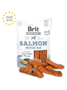 Imagem de BRIT MEATY JERKY | Snack Salmon Protein Bar | 80 g