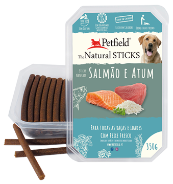 PetField Natural Sticks Salmon&Tuna (350g)