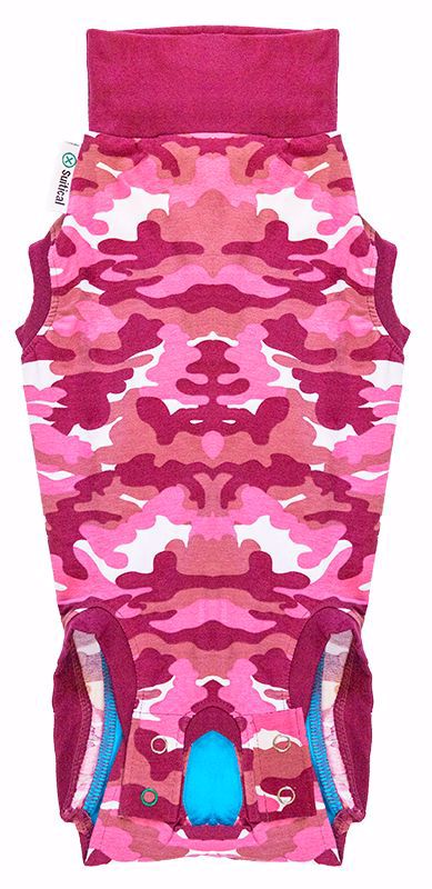 Suitical Dog Recovery Suit - Pink Camo