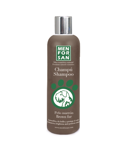 Imagem de MENFORSAN | Shampoo Intensificador para Pêlos Castanhos 300 ml