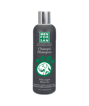 Imagem de MENFORSAN | Shampoo Intensificador para Pêlos Negros 300 ml