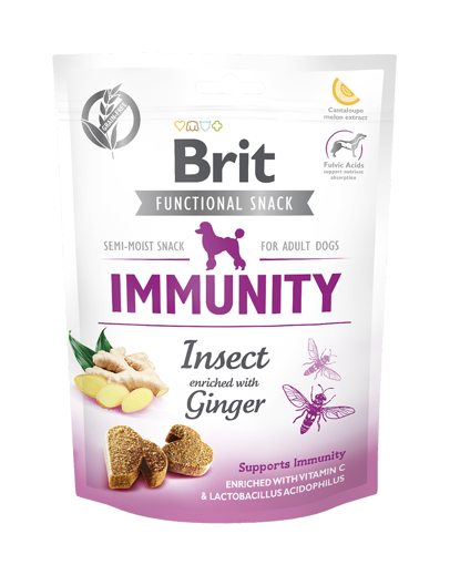 Imagem de BRIT Care | Dog Functional Snack Immunity Insect 150 g