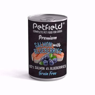 Imagem de PETFIELD Premium | Wetfood Dog Salmon & Blueberries