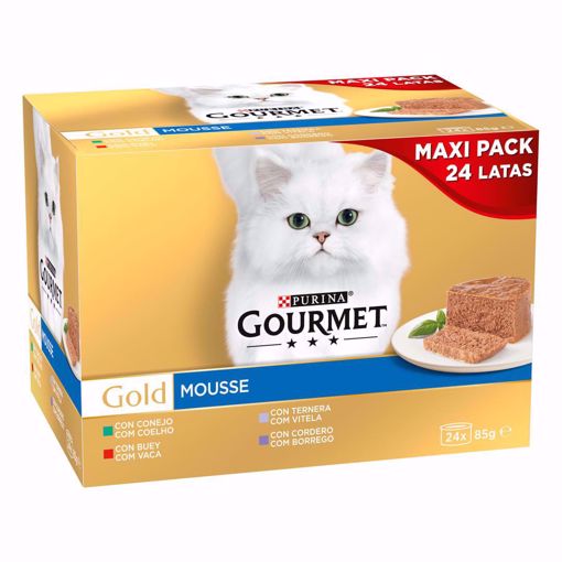 Imagem de GOURMET GOLD | Seleção de Mousses Multipack 24 x 85 g