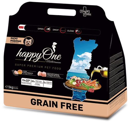 Imagem de happyOne MEDITERRANEUM | Raças Pequenas 3 kg