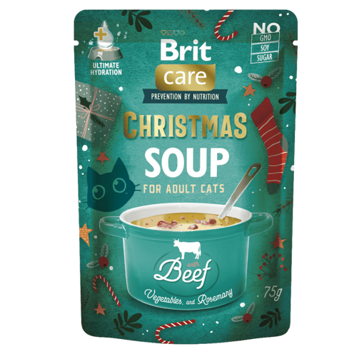 Imagem de Brit Care Cat Christmas Soup | Sopa de Carne para Gato 5 x 75 g