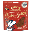 Imagem de Lily's Kitchen Festive Turkey Jerky | Tiras de Carne de Peru para Cão 70 g
